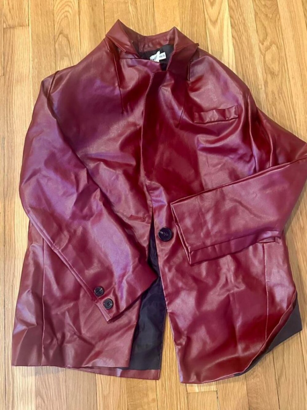 Princess Polly Women's Red and Burgundy Jacket